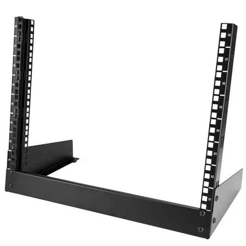 RACK 8U 2 COLUMNAS DE ESCRITORIO GABINETE MARCO ABIERT.
