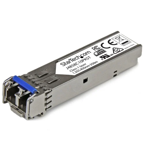 PAQUETE DE 10 MODULOS SFP FIBRA 1GB COMPATIBLE J4859C