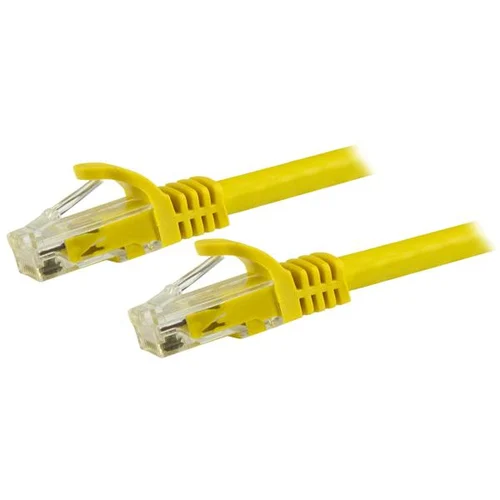 CABLE RED 4.2M AMARILLO CAT6 E ETHERNET GIGABIT SIN ENGANCHES