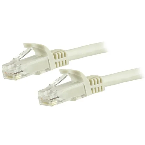 CABLE RED DE 1.8M BLANCO CAT6 ETHERNET GIGABIT SIN ENGANCHES