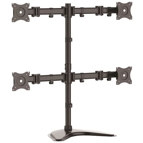 BASE DE SOPORTE AJUSTABLE VESA A PARA 4 MONITORES DE HASTA 27