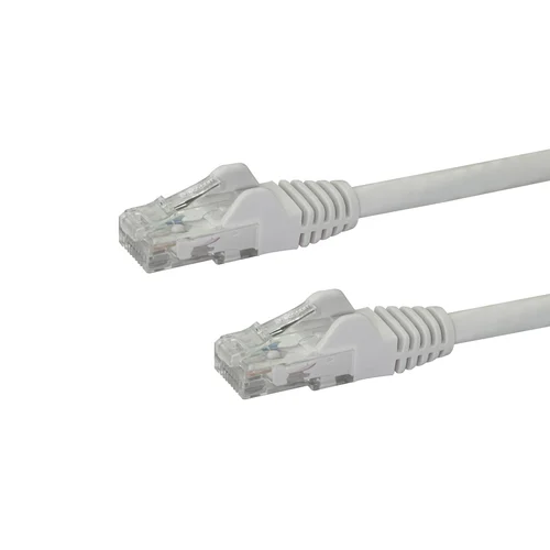 CABLE RED DE 30CM BLANCO CAT6 ETHERNET GIGABIT SIN ENGANCHES