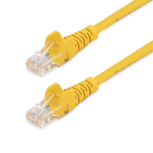CABLE DE RED 10M AMARILLO CAT5 5E ETHERNET SIN ENGANCHE