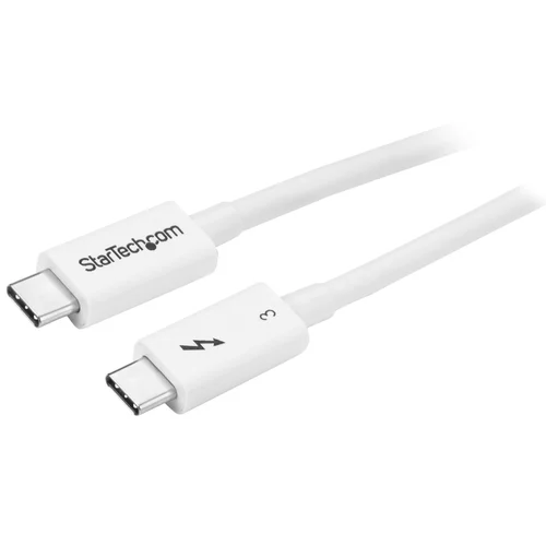CABLE 0.5M THUNDERBOLT 3 USB-C BLANCO COMPATIBLE DISPLAYPORT