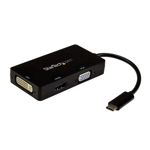 MINI ADAPTADOR GROIFICO EXTERNO USB C TIPO C A HDMI DVI Y VGA