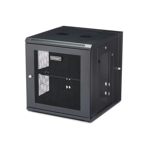 RACK ABISAGRADO DE PARED 12U CO N 24 PULGADAS DE PROFUNDIDAD