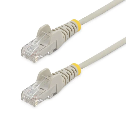 CABLE 91CM RED ETHERNET CAT6 SIN ENGANCHES SNAGLESS GRIS