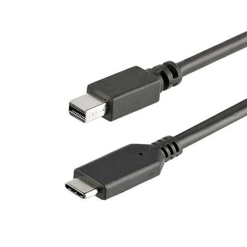 CABLE ADAPTADOR 1M USB-C A MINI DISPLAYPORT 4K60 NEGRO