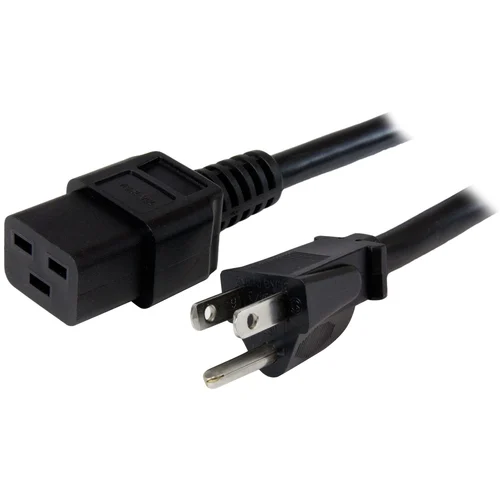 CABLE DE 1.8M NEMA 5-15P A C19 SERVICIO PESADO CORRIENTE PC