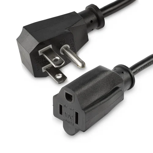 CABLE 0.45M DE EXTENSION PLANO NEMA 5-15P A NEMA 5-15R