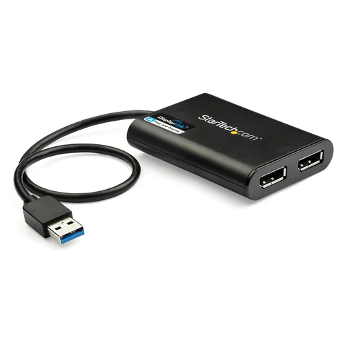 ADAPTADOR DE VIDEO EXTERNO USB 3.0 A DISPLAYPORT DOBLE 4K60