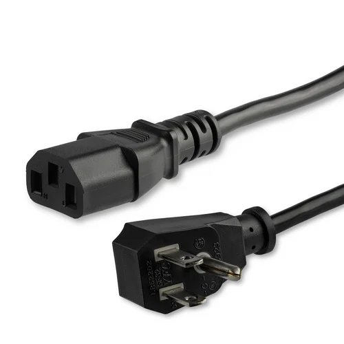 CABLE DE 1.8M DE ALIMENTACION PLANO NEMA 5-15P A C13 PARA PC