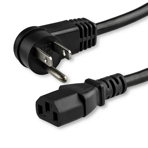 CABLE DE 4.5M DE ALIMENTACION ACODADO NEMA 5-15P A C13 DE PC
