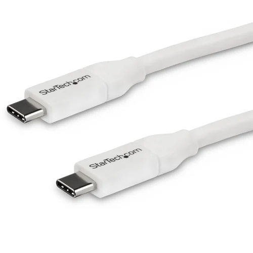 CABLE DE 4M USB-C A USB TIPO C CON PD 5A USB 2.0 BLANCO