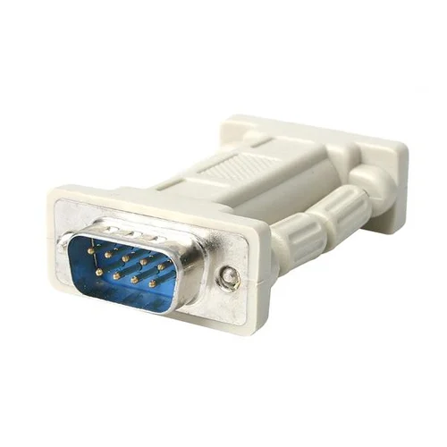 ADAPTADOR CONVERSOR SERIAL DB9 DE MODEM NULO MACHO A HEMBRA