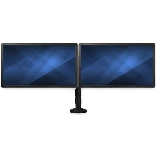 BRAZO SOPORTE DE MORDAZA/OJAL PARA ESCRITORIO – 2 MONITORES