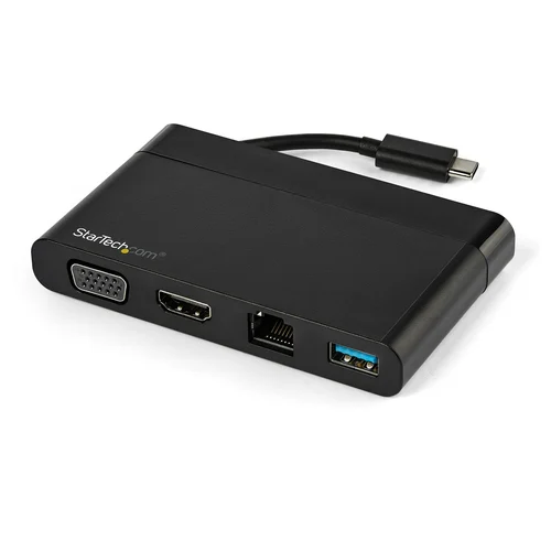DOCK STATION USB-C 4K HDMI VGA WIN MAC CHROME USB TIPO C