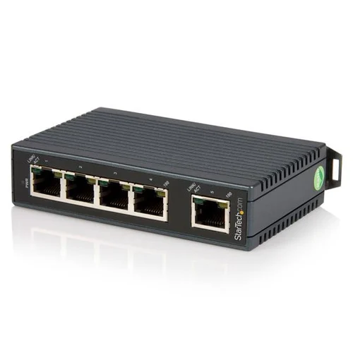 CONMUTADOR ETHERNET 5 PUERTOS SWITCH IP30 PARA RIEL DIN
