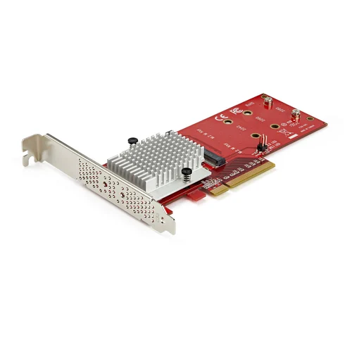 TARJETA ADAPTADORA PCIE 3.0 CON DOBLE X8 PARA M.2 SSD