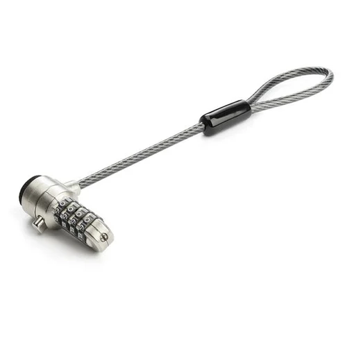 CABLE EXTENSOR PARA CANDADO DE LAPTOP DE 15CM Y BUCLE DE 2.5 CM