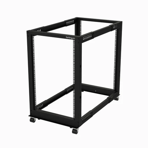 GABINETE RACK DE MARCO ABIERTO 18U – 4 POSTES – AJUSTABLE