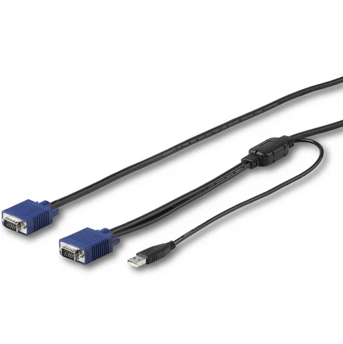 CABLE KVM USB Y VGA DE 1.8 M PARA CONSOLA DE MONTAJE EN RACK