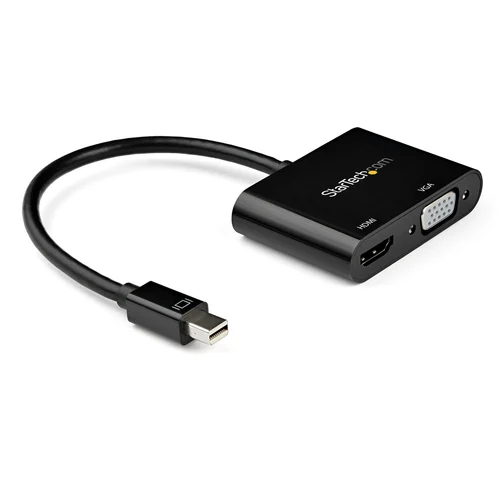 CONVERTIDOR MINI DP A HDMI O VGA – 4K 60HZ – THUNDERBOLT 2