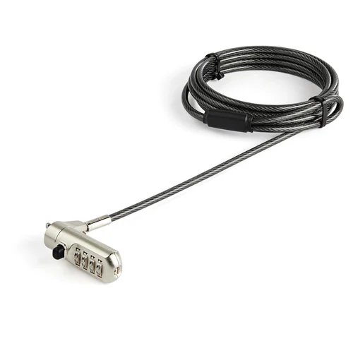 CANDADO PARA LAPTOP CON CABLE DE 2M – RANURA NANO – CON CLAVE