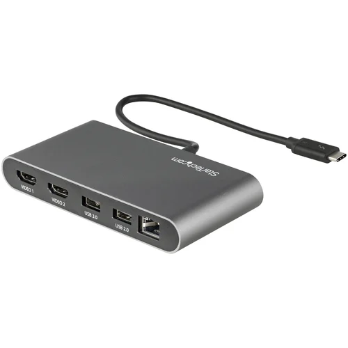 DOCKING STATION THUNDERBOLT 3 MINI – 2 PUERTOS HDMI 4K 60HZ