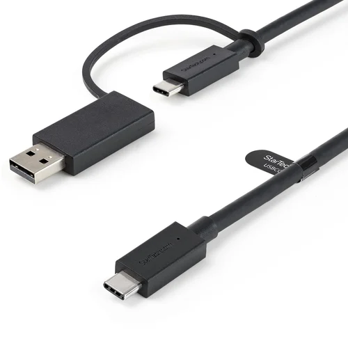 CABLE USB TIPO C DE 1M CON ADA PTADOR USB A PARA DOCKS HOBRIDAS