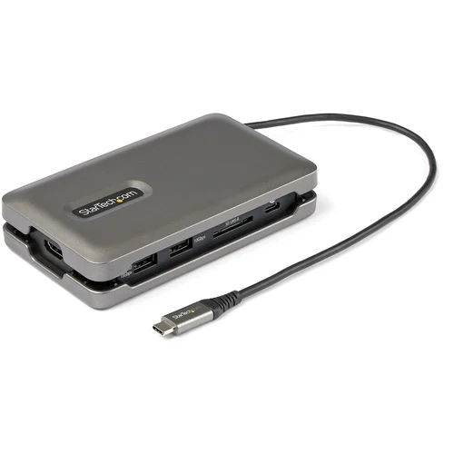ADAPTADOR MULTIPUERTOS USB-C HDMI 4K 60HZ PD 100W CON HUB