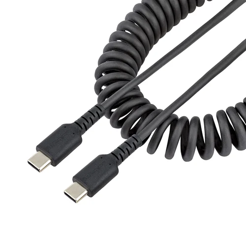 CABLE DE 50CM DE CARGA USB C USB TIPO C EN ESPIRAL USB 2.0