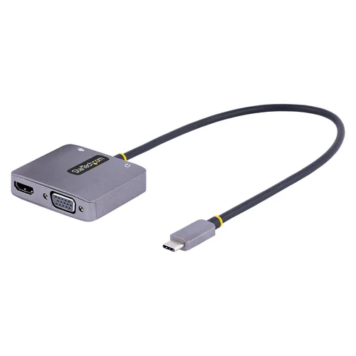 ADAPTADOR DE VIDEO USBC A HDMI VGA 4K HDR PD 3.0 DE 100W
