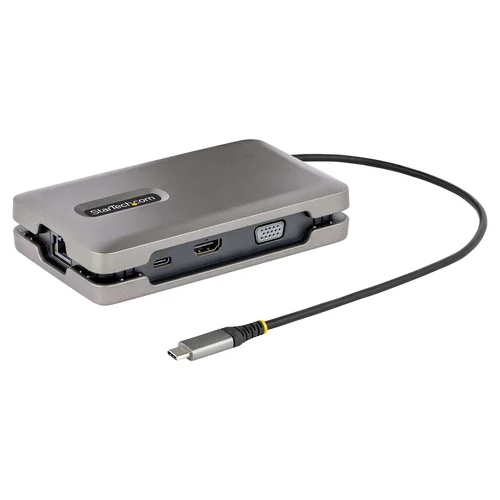 ADAPTADOR MULTIPUERTOS USB-C VIDEO HDMI 4K/VGA HUB MST