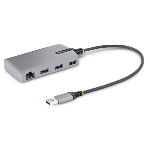 HUB USB 3.0 5GBPS DE 3 PUERTOS USB-A – RED ETHERNET