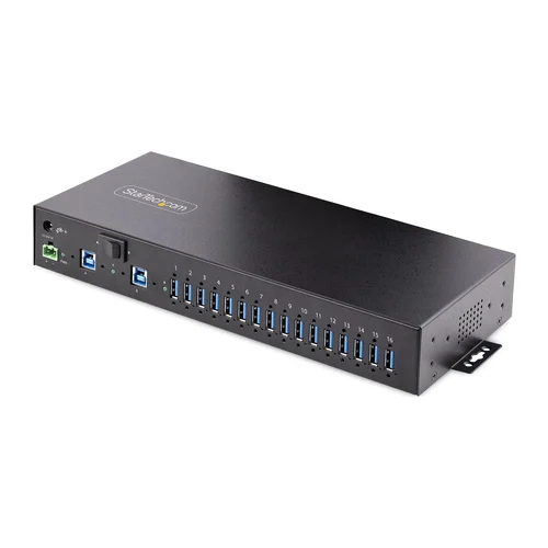 HUB USB 3.0 16 PUERTOS INDUSTRIAL DE MONTAJE