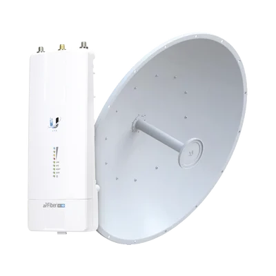 Airfiber Kit AF5X-HD con Antena Fiber 34 dBi Slant-45