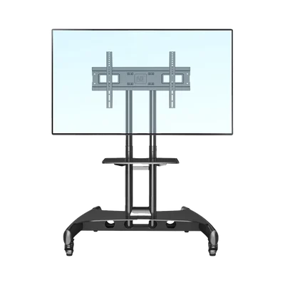 Soporte de Pantalla con Ruedas / Compatible con Monitores de32 “a 75” / Base para Colocar Accesorios Adicionales / Vesa 200*200 -600*400