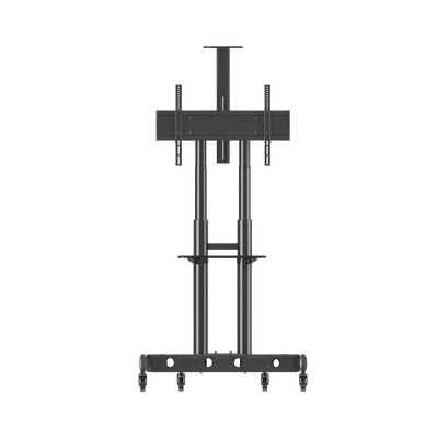 Soporte de Pantalla con Ruedas / Compatible con Monitores de 55″a 90″ / Base para Colocar Accesorios Adicionales / Vesa 200*200 – 800*500/ Carga máxima: 90.9Kg (200Lbs)