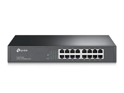 SWITCH DE 16 PUERTOS ETHERNET. ESCRITORIO/RACK SIN ADMIN