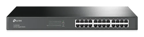SWITCH CON 24 PUERTOS GIGABIT. SIN ADMINISTRACION PARA RACK