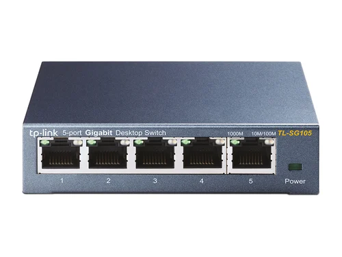 SWITCH DE ESCRITORIO CON 5PTOS GIGABIT SIN ADMINISTRACION