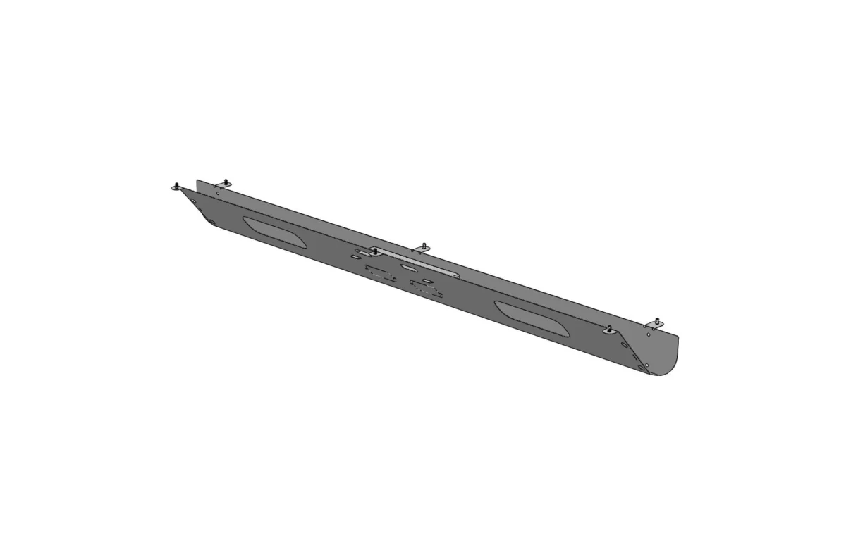 Canaleta Eléctrica Individual Billydesk para 150 cm