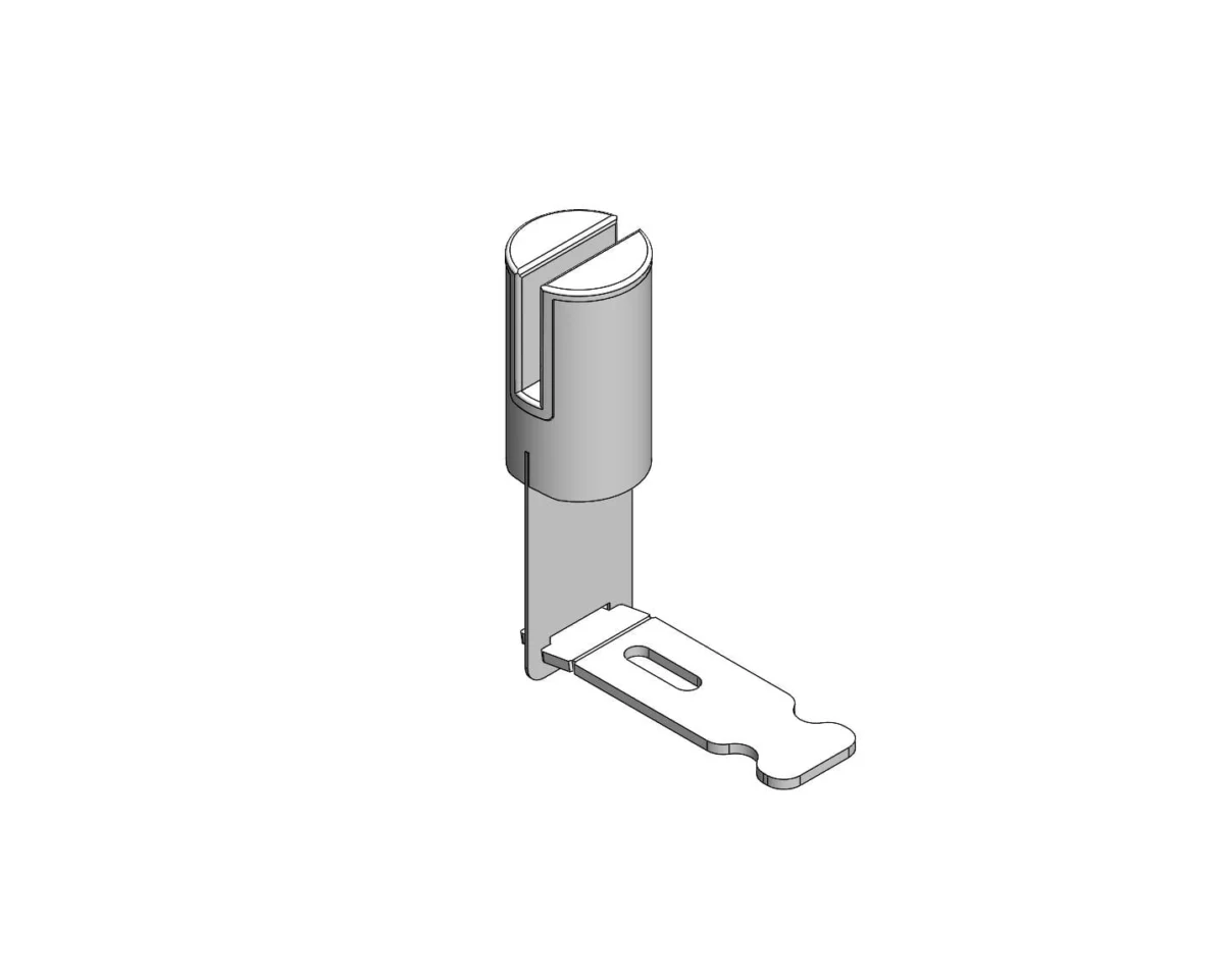 Montaje de Mini Mampara de 6mm sin Espacio entre Mesas Billydesk (Requiere Acento para Mini Mampara)