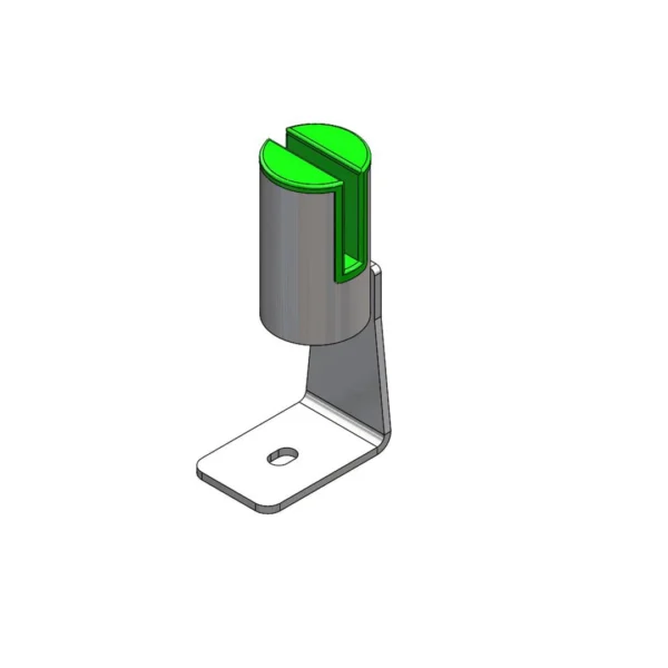Montaje de Mini Mampara de 6mm Terminal Billydesk (Requiere Acento para Mini Mampara)
