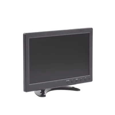Monitor 10.1″ TFT-LCD ideal para colocar en vehículos o DVR/NVR. Entradas de video HDMI, VGA y RCA (CVBS)