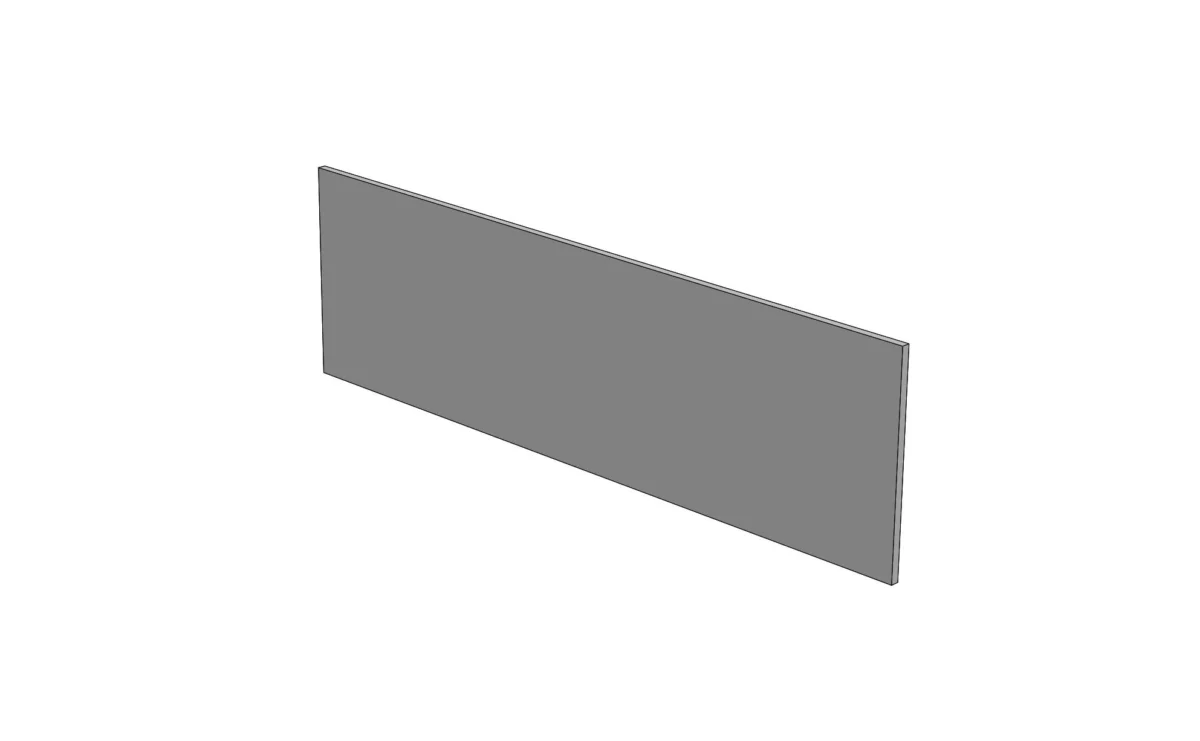 Pantalla de Recato Billydesk de 45cm de altura y 120cm de ancho (Requiere Canaleta Eléctrica Individual)