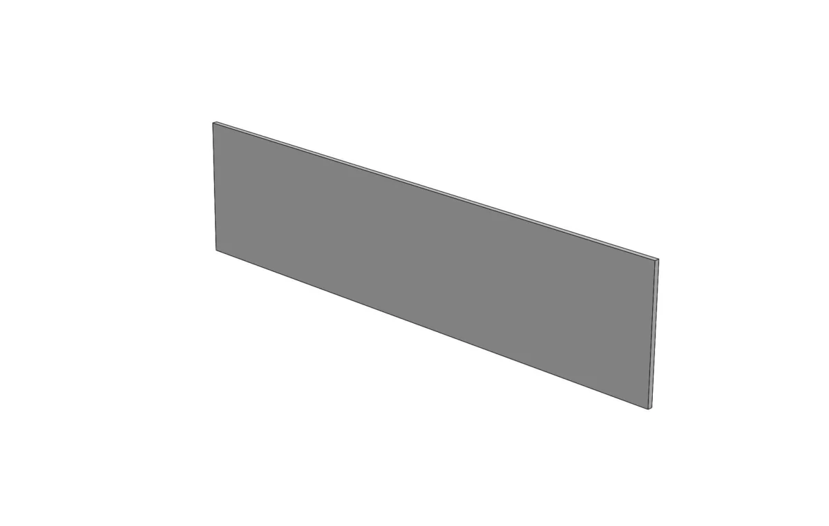 Pantalla de Recato Billydesk de 45cm de altura y 180cm de ancho (Requiere Canaleta Eléctrica Individual)