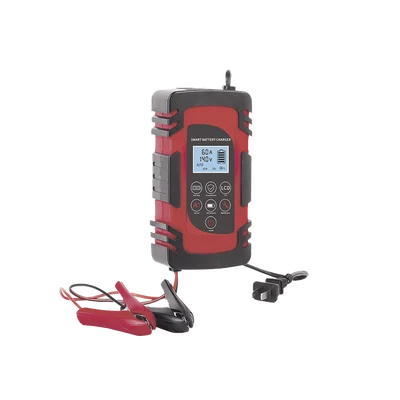 Cargador de Baterías / 12 o 24 Vcc / hasta 40 Ah / 4, 6 o 8 A / Display LCD