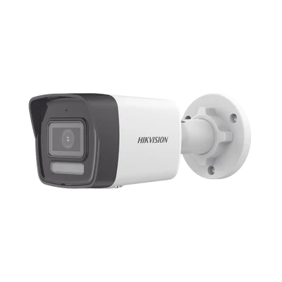 [Dual Light] Bala IP 4 Megapixel / Lente 2.8 mm / 30 mts IR + 30 mts Luz Blanca / Micrófono Integrado / ACUSENSE Lite / Exterior IP67 / H.265 / PoE  / Micro SD